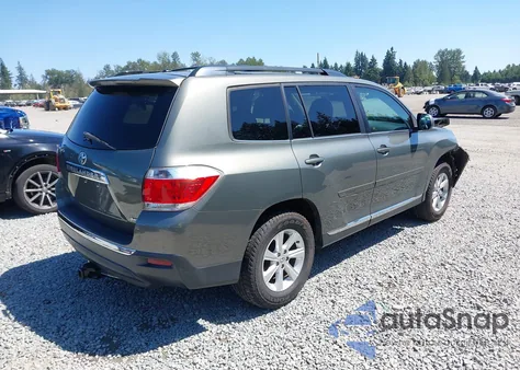 2011 Toyota Highlander Se V6 из США, поврежденный, VIN 5TDBK3EH0BS042476
